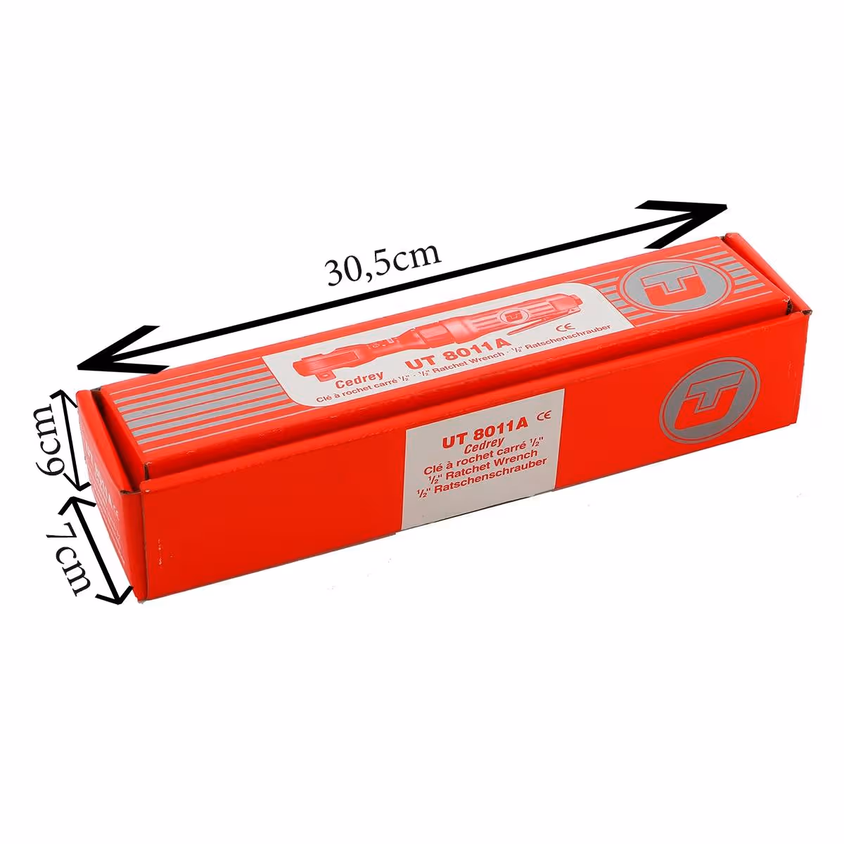 Cle a cliquet 1/2'' carter isole intensive