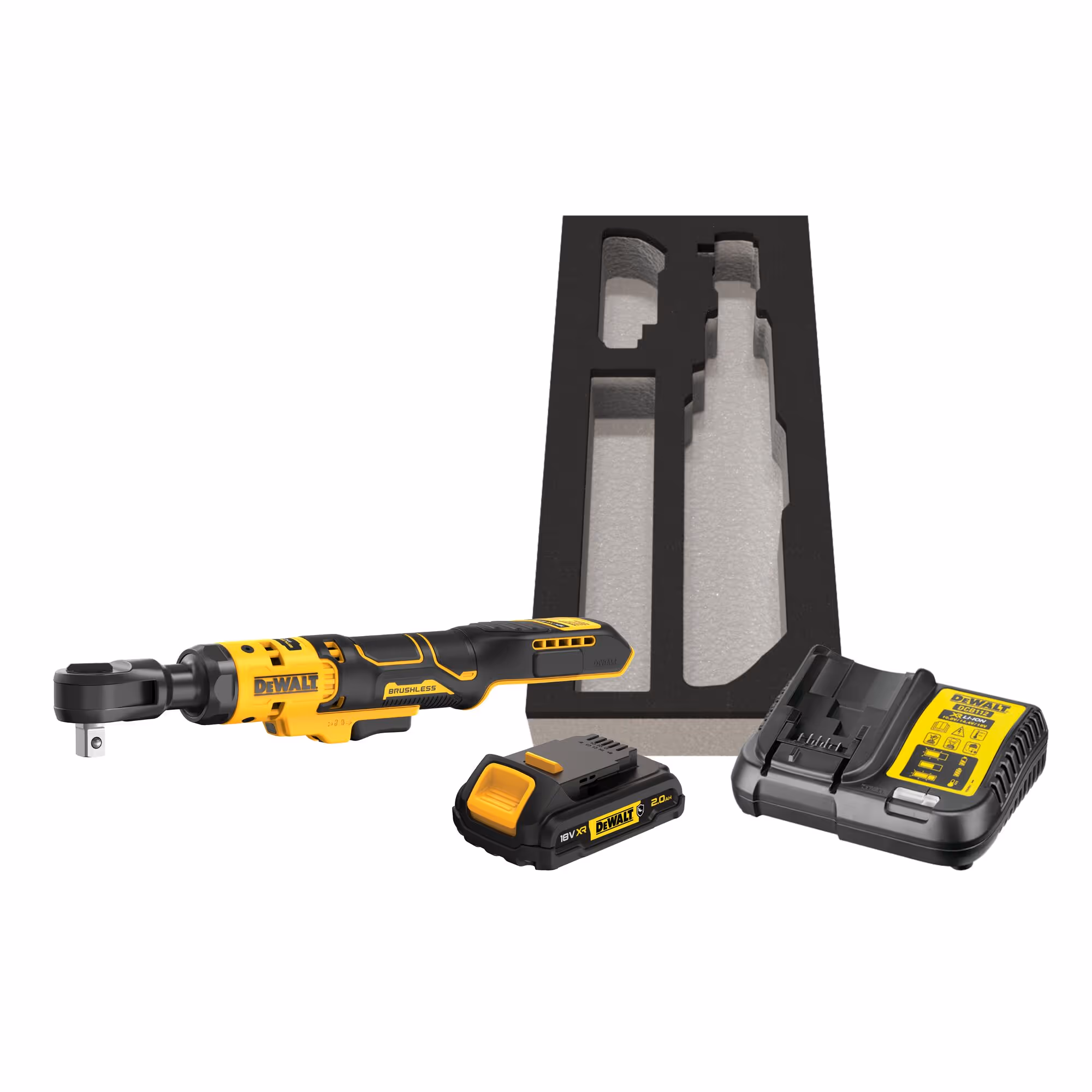 Clé à cliquet 1/2" XR 18V 2Ah Li-Ion Brushless - Pack "GFN"