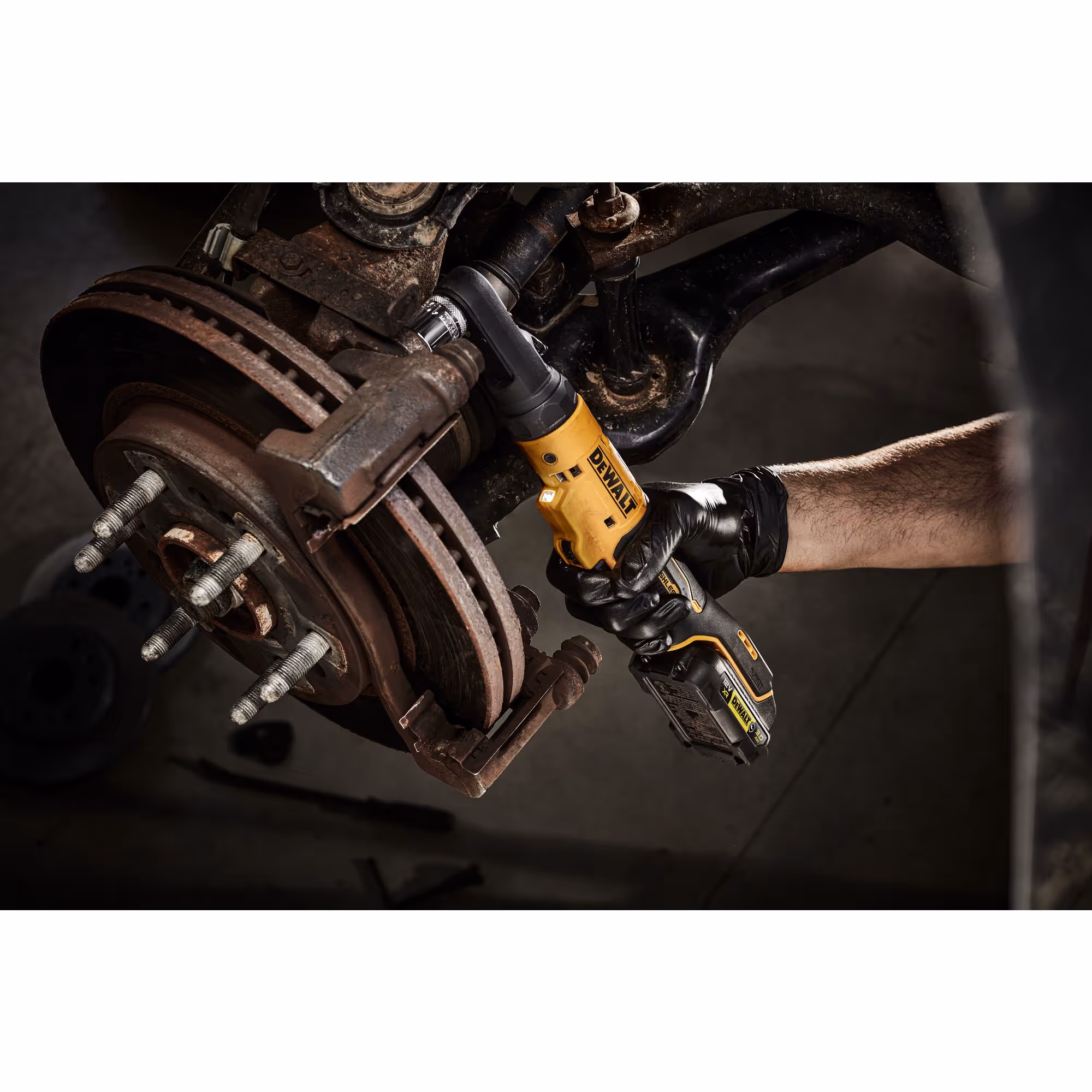 Clé à Cliquet XR 12V 3Ah Li-Ion Brushless - Têtes Interchangeables 1/4", 3/8" et Porte-embout Hexagonal 1/4" - Pack "GFN