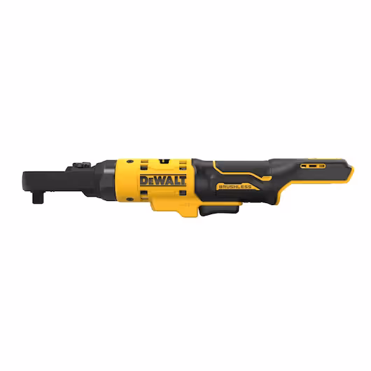 Clé à Cliquet XR 12V Brushless - Couple de 75 Nm, Têtes Interchangeables 1/4", 3/8" et Porte-embout Hexagonal 1/4"