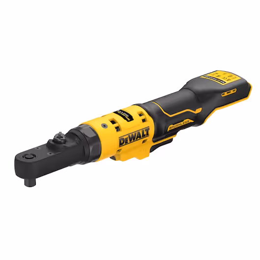 Clé à Cliquet XR 12V Brushless - Couple de 75 Nm, Têtes Interchangeables 1/4", 3/8" et Porte-embout Hexagonal 1/4"