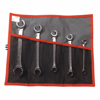 Cle a tuyauter inclinee 15° trousse de 5