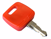 Clé du contact d'allumage 