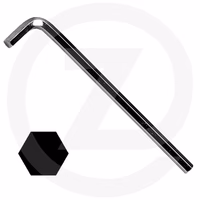 Cle hexagonal male 14 mm