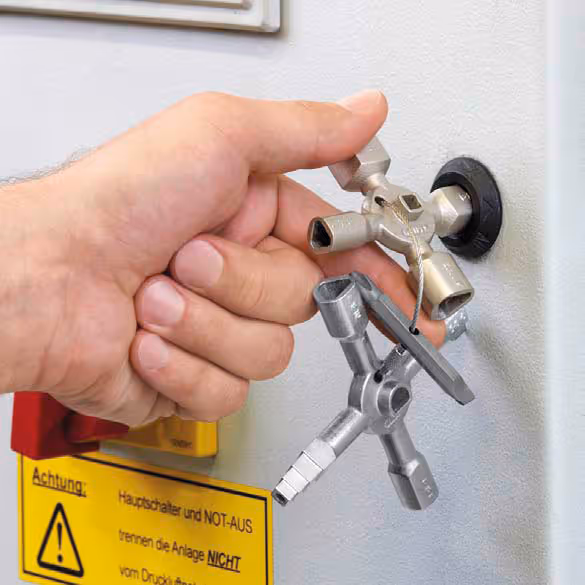 Cle jumelee 8 faisceaux twin key knipex