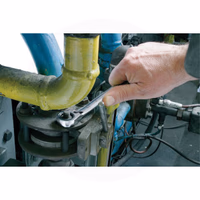 Clé mixte à cliquet - 9 mm