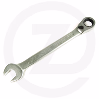 Cle mixte a cliquet incline 19 mm