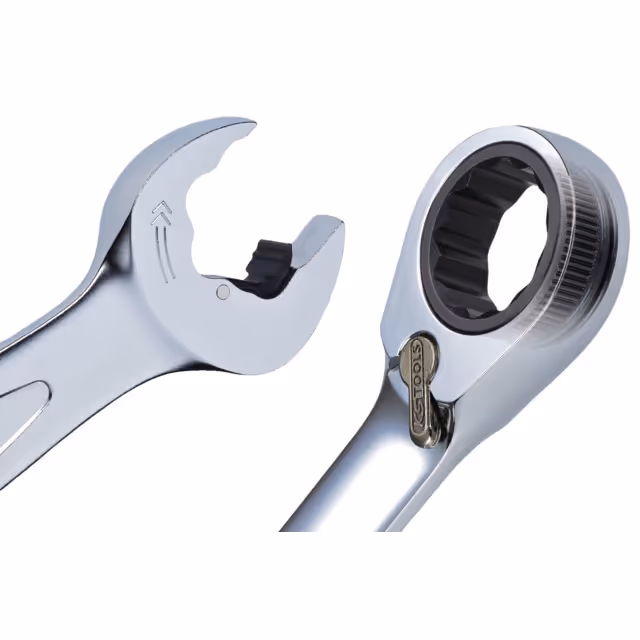 Cle mixte a cliquet reversible duo gear® 10 mm