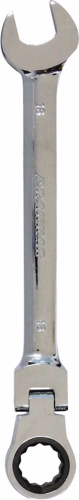 CLE MIXTE ARTICULEE A CLIQUET 18MM *DT*