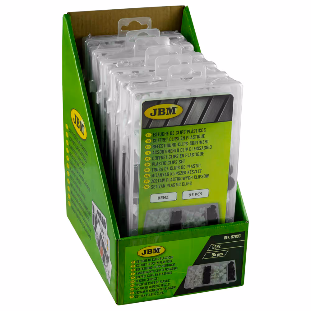 Clips en plastique coffret pour benz 95 pcs