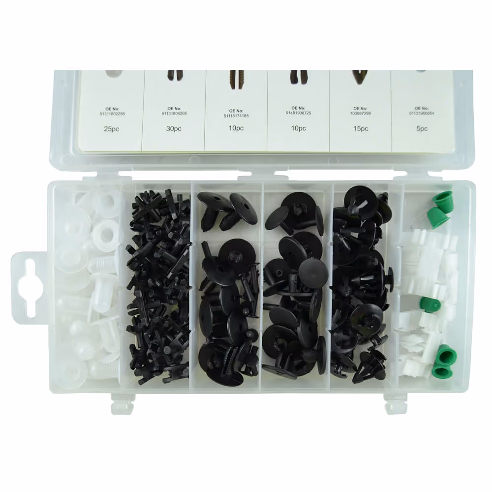 Clips en plastique coffret pour bmw 95 pcs