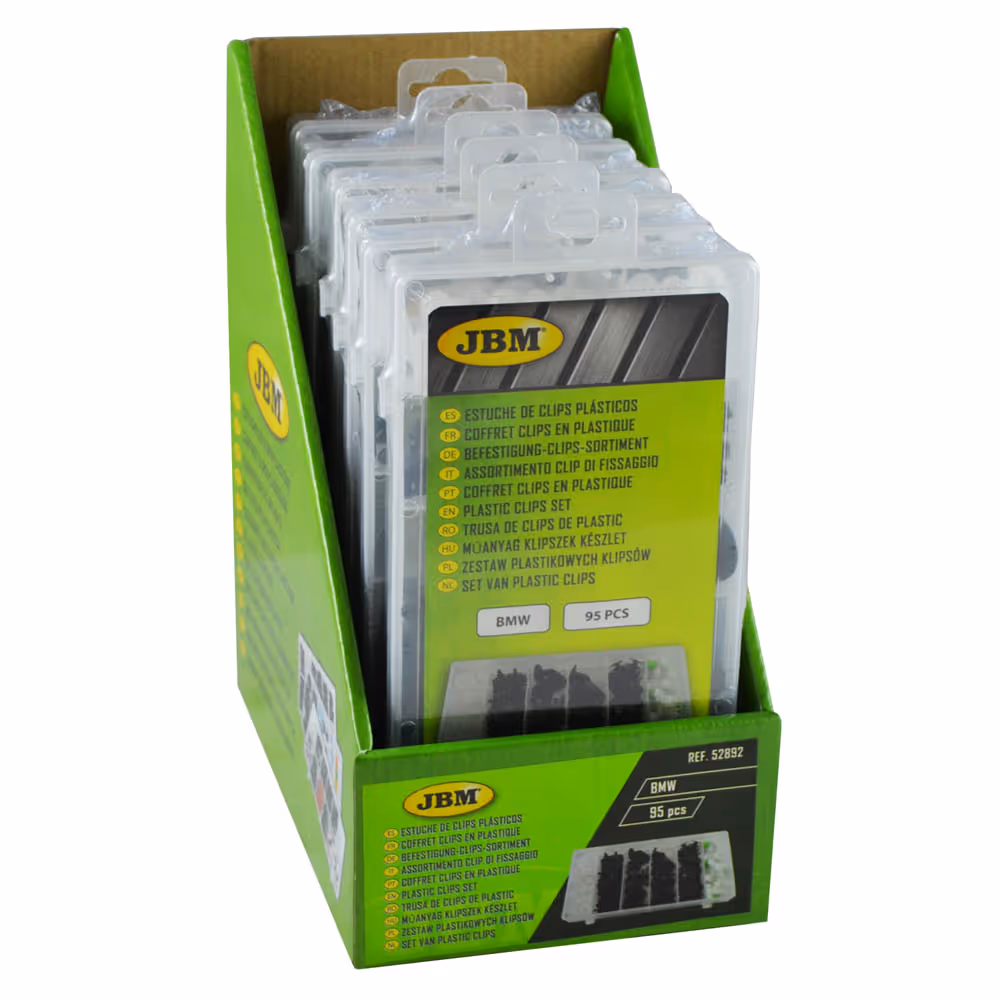 Clips en plastique coffret pour bmw 95 pcs