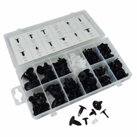 Clips en plastique coffret pour ford 169 pcs