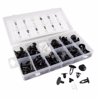 Clips en plastique coffret pour nissan 139 pcs