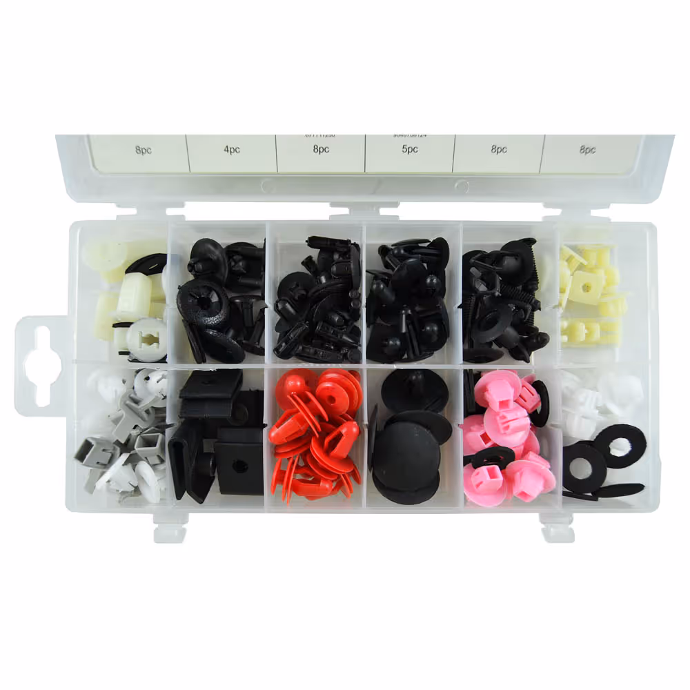 Clips en plastique coffret pour toyota / lexus 89 pcs