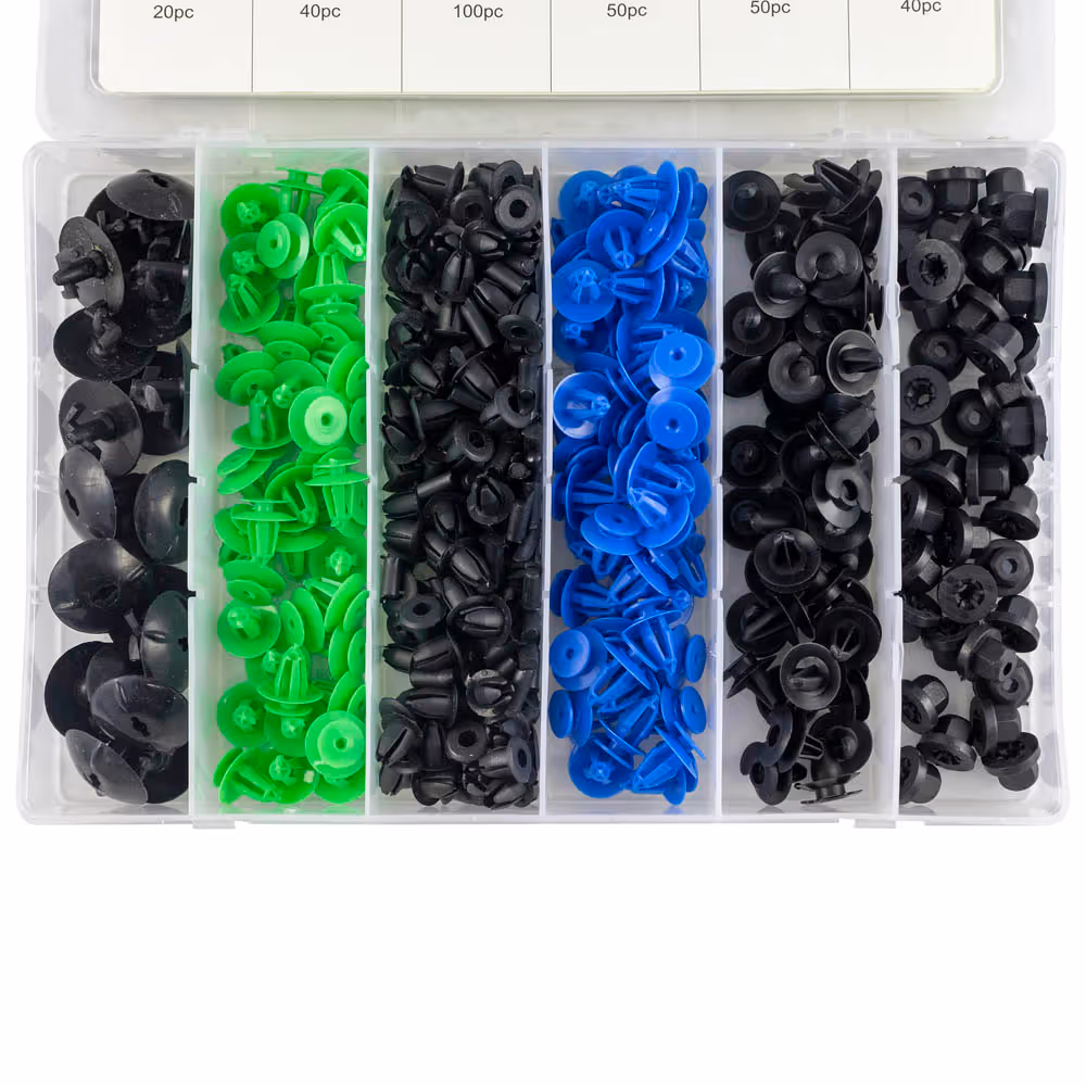 Clips en plastique coffret pour vauxhall / opel 300 pcs