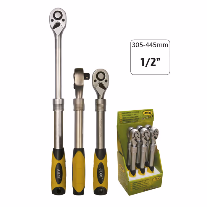 Cliquet extensible 72 dents de 1/2