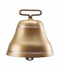 Cloche vache ronde - Ukal - Acier 125 mm H90mm