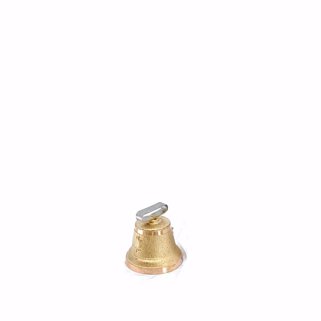 Cloche vache ronde n°8 - Ukal - Fonte de laiton