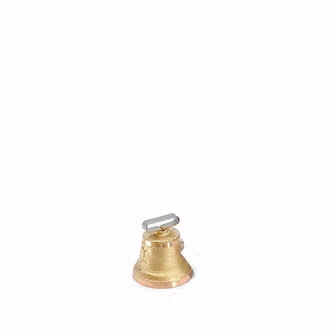Cloche vache ronde n°8 - Ukal - Fonte de laiton