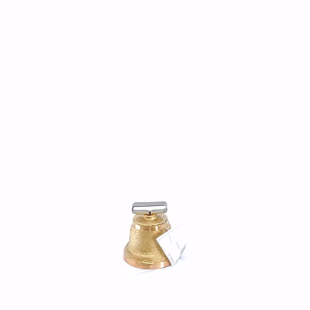 Cloche vache ronde n°8 - Ukal - Fonte de laiton