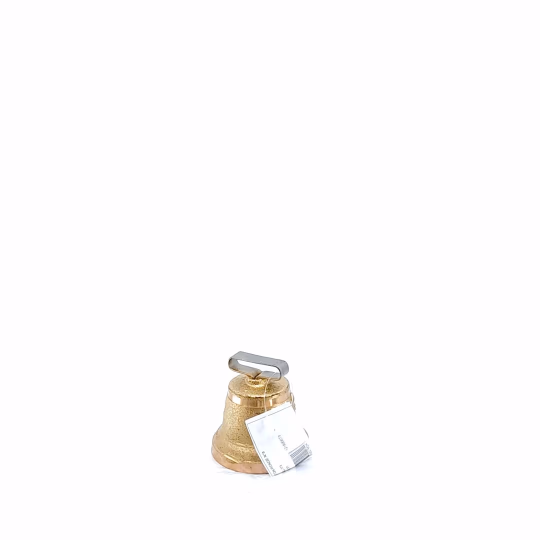 Cloche vache ronde n°8 - Ukal - Fonte de laiton