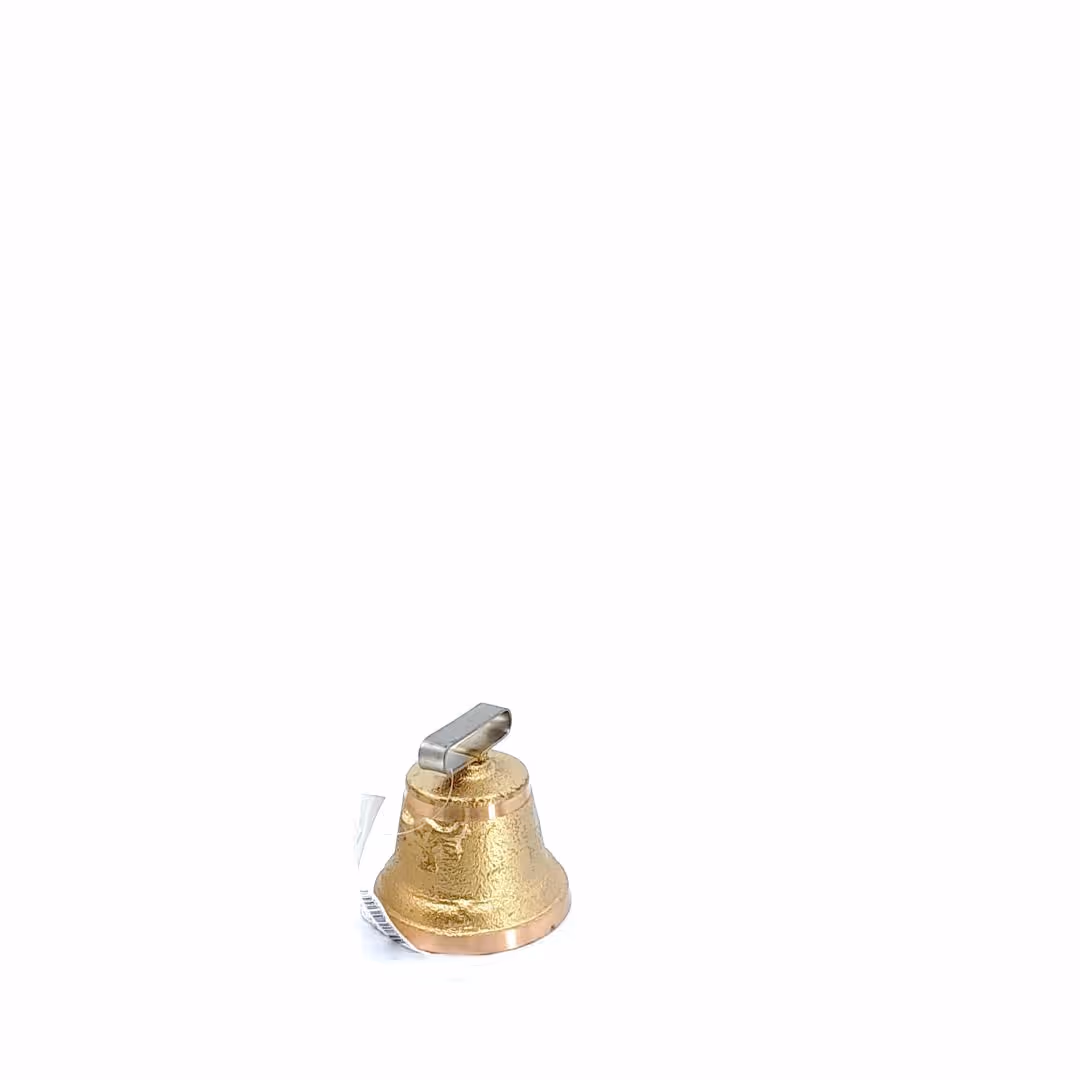 Cloche vache ronde n°8 - Ukal - Fonte de laiton