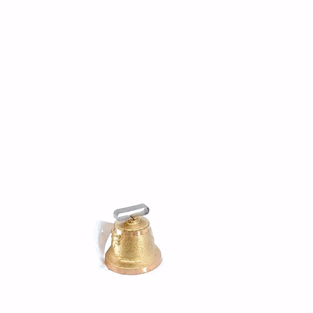Cloche vache ronde n°8 - Ukal - Fonte de laiton