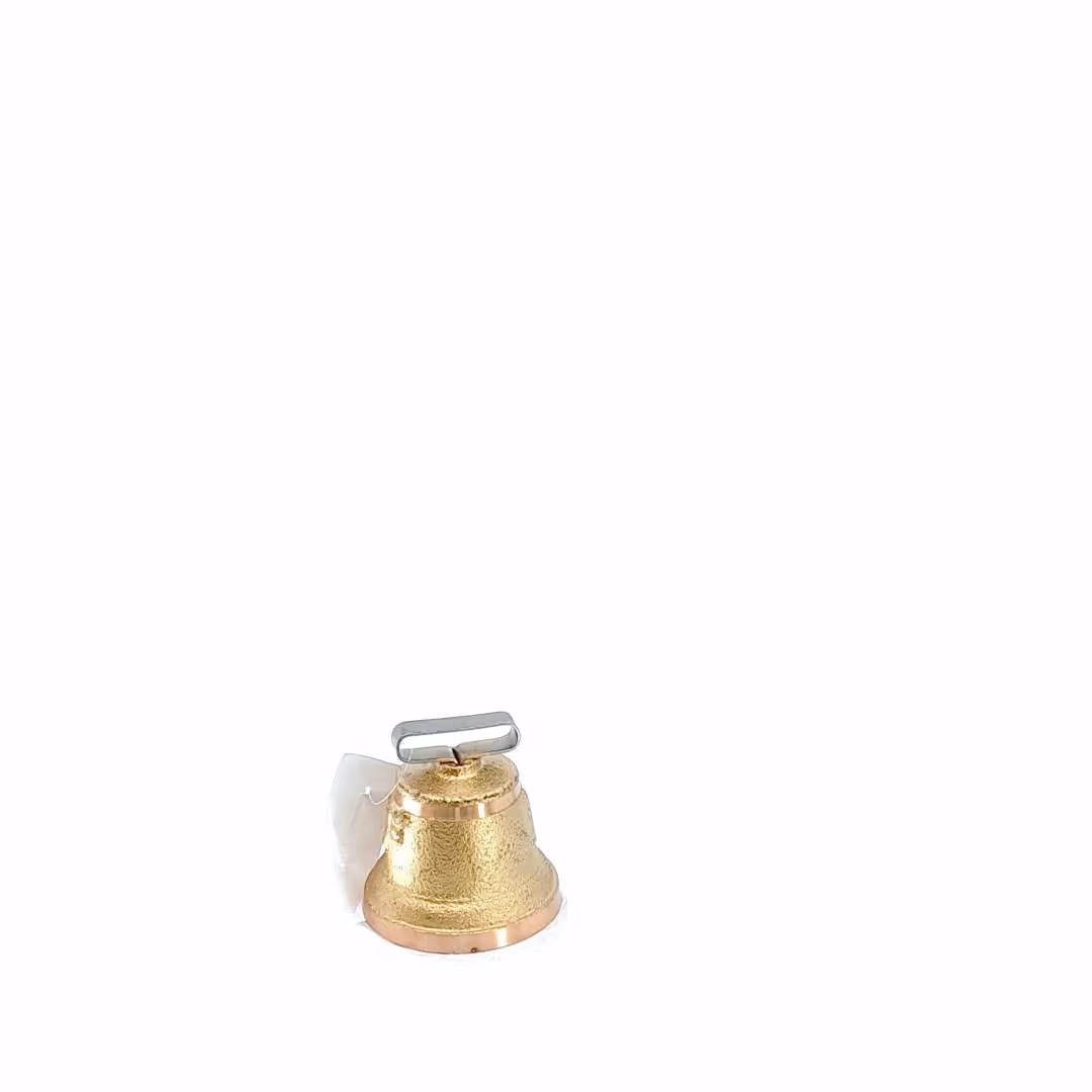 Cloche vache ronde n°8 - Ukal - Fonte de laiton