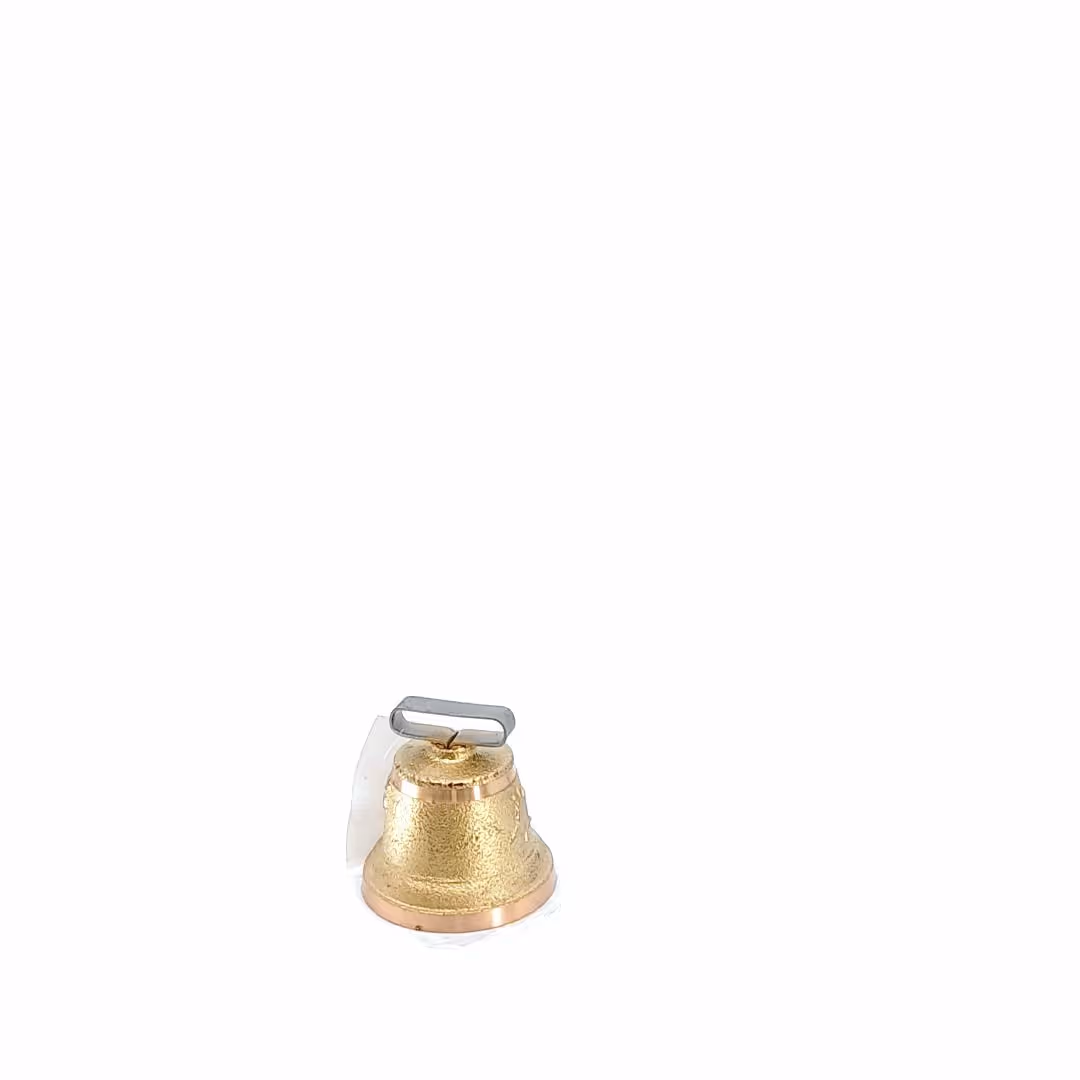 Cloche vache ronde n°8 - Ukal - Fonte de laiton