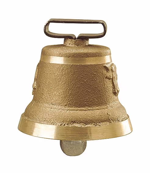 Cloche vache ronde n°8 - Ukal - Fonte de laiton