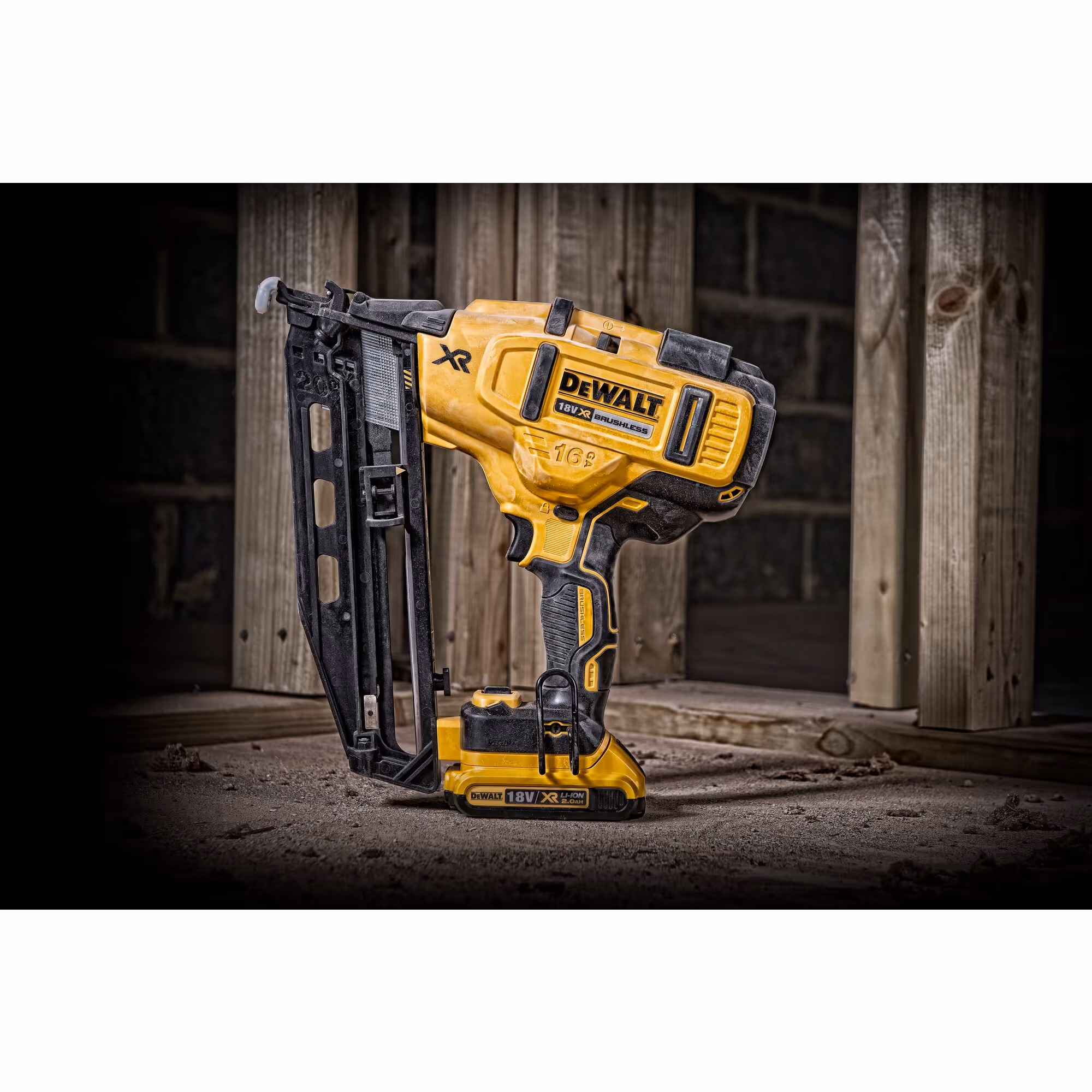 Cloueur de finition 16Ga XR 18V 2Ah Li-Ion Brushless avec batterie