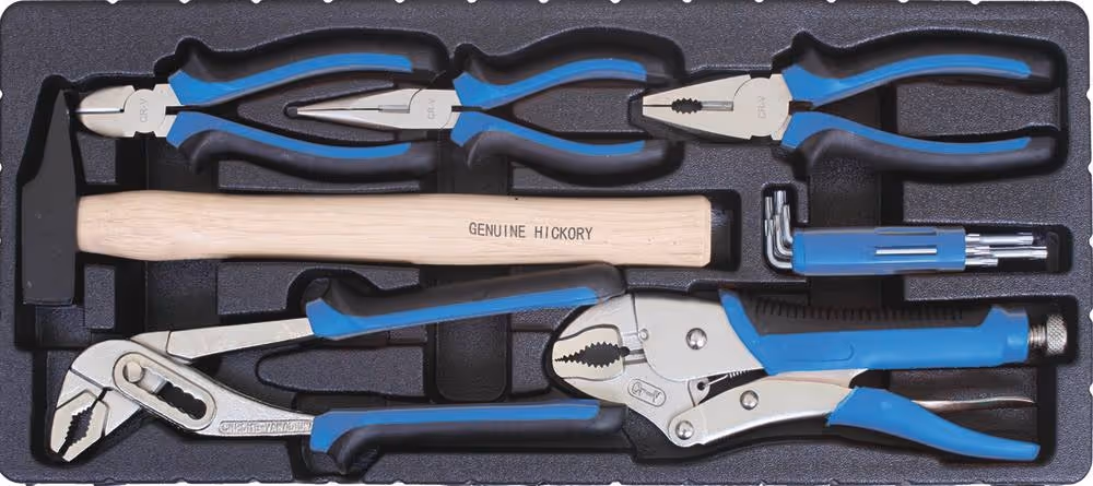 Coffre a outils Stilker 3 tiroirs + 108 outils Origine