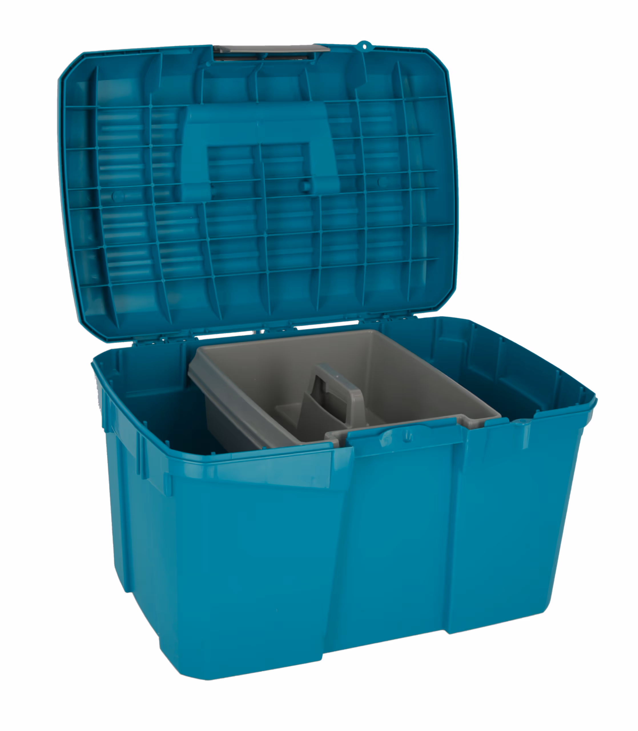 Coffre de pansage Siena bleu capri
