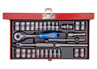 Coffret 1/4" 30 pièces, pouce et mm
