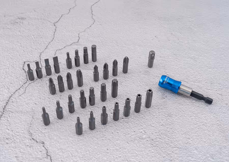 Coffret 1/4" 51 pièces douilles et embouts