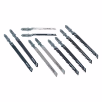 Coffret de 10 lames de scie sauteuse bois attache en T