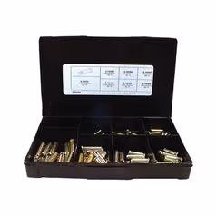Coffret 105 pièces Axes de manille côtes métriques