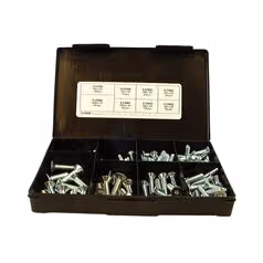 Coffret 110 pièces Vis tête fraisée six pans creux
