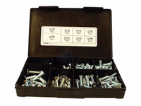 Coffret 110 pièces Vis tête fraisée six pans creux