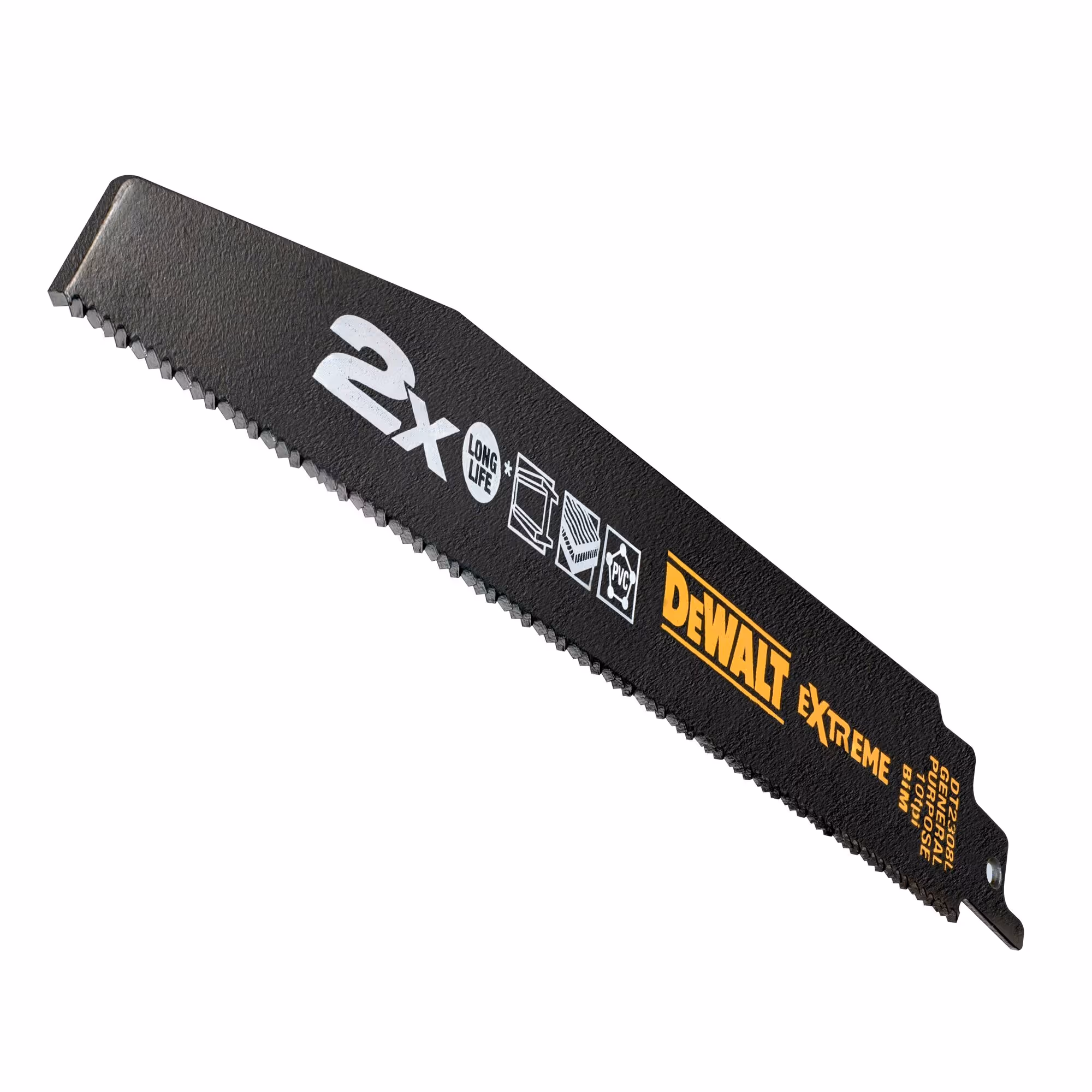 Coffret de 12 lames pour scie sabre - 2 x DT2300L, 2 x DT2307L, 2 x DT2315L, 2 x DT2301L, 2 x DT2308L, 1 x DT2407L, 1 x DT2408L + boite de rangement