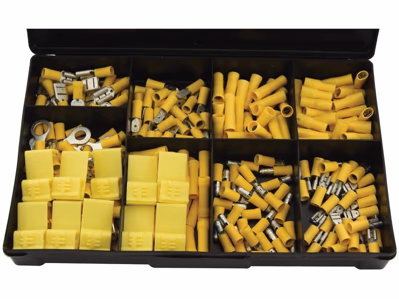 Coffret 270 pièces de cosses jaunes