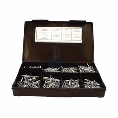 Coffret 295 pièces Rivets pop 3.2 - 4.8 x 8 - 24mm