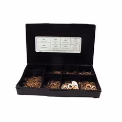 Coffret 400 pièces Rondelles cuivre (M6 - 14)