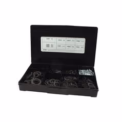 Coffret 410 pièces Rondelle éventail extérieure métriques 5 - 24mm