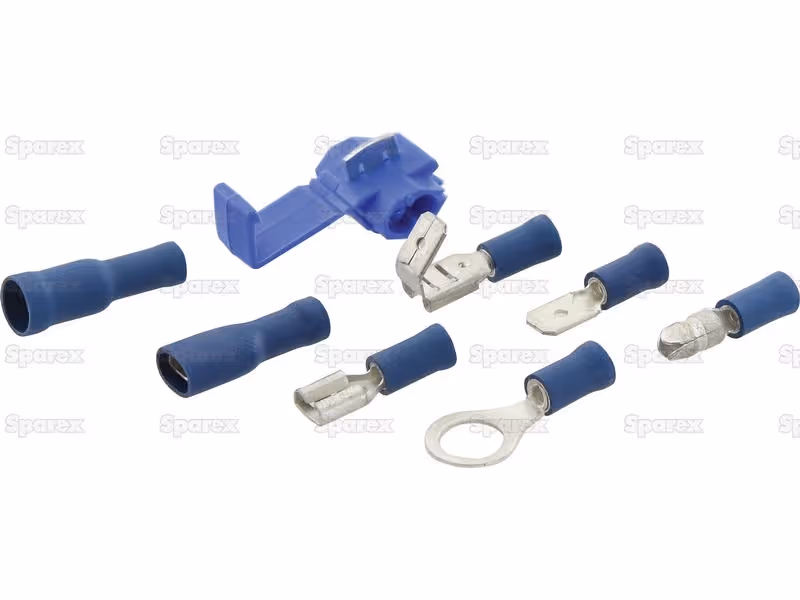 Coffret 430 pièces de cosses bleues
