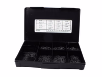 Coffret 500 pièces Anneaux E Metriques 4 - 12mm