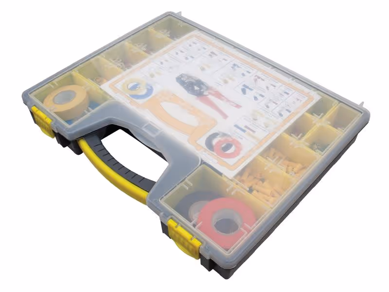 Coffret 525 pièces: Cosses à sertir double Grip Pince à sertir Chatertone