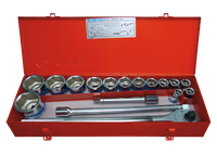 Coffret à douilles 3/4" 17 pièces 17 à 55mm