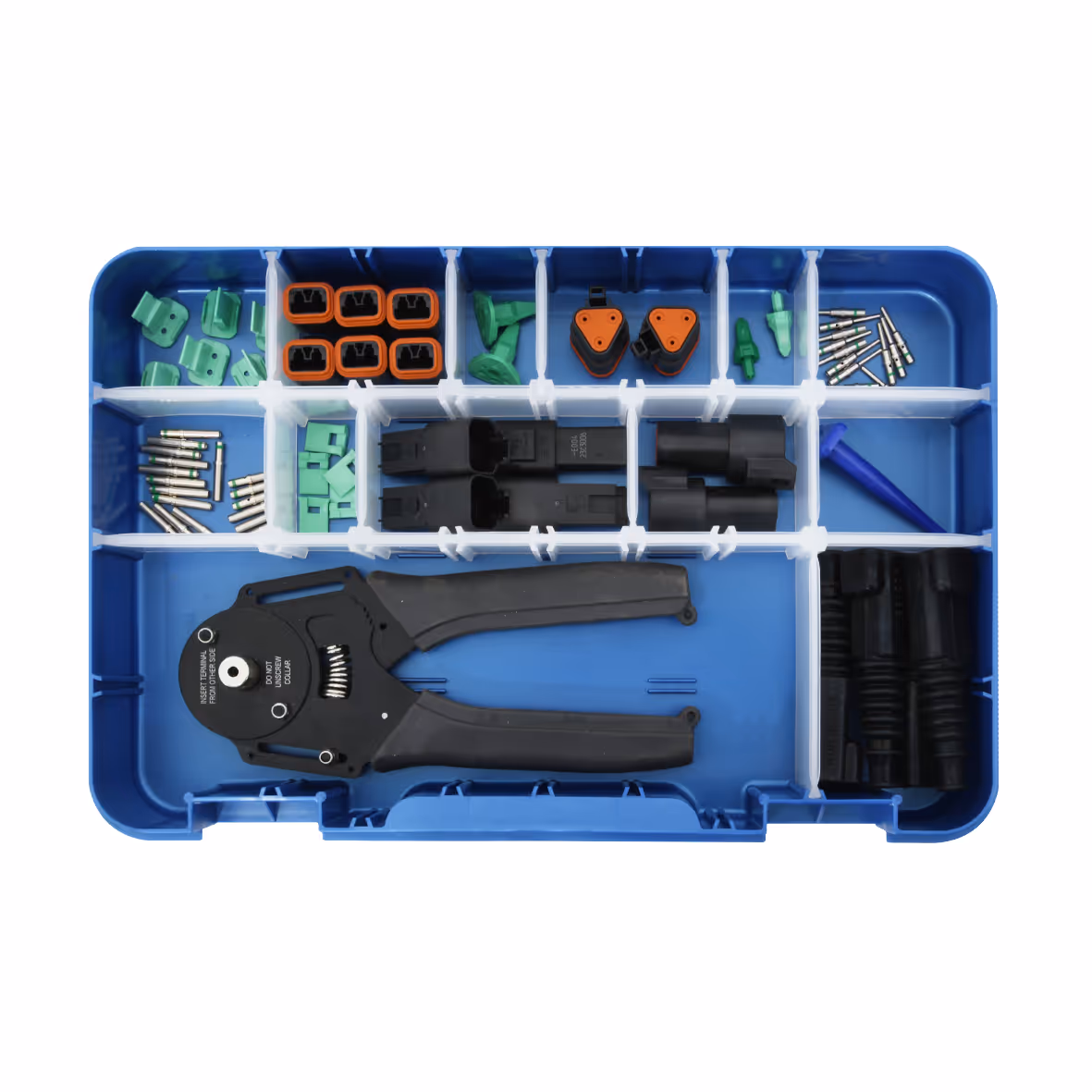 COFFRET ASSORT 14 CONNECT DEUTSCH M/F + PINCE